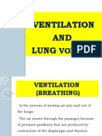 AND Lung Ventilation: Volumes