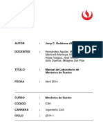 Manual de Laboratorio de Mecánica de Suelos PDF