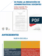 DISMINUCIÓN DE CARGA ADMINISTRATIVA EN DOCENTES - Pps