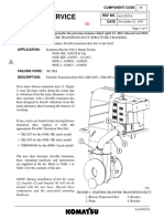 Parts & Service News: This Parts & Service News Supersedes The Previous Issuance Dated April 21, 2011. Discard AA11033