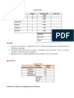 Ejercicio Excel