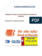Merger in Indian Banking Sector: Merger of Dena & Vijaya Bank With Bank of Baroda