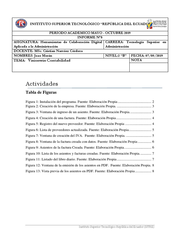 Guía Práctica de Visionwin Contabilidad | PDF | Factura | Contabilidad