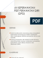 Asuhan Keperawatan Pada Defisit Perawatan Diri (DPD)