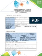 Guía de Actividades y Rúbrica de Evaluación - Tarea 1 - Linea de Tiempo