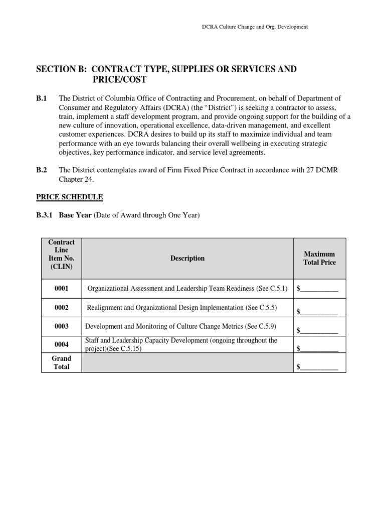 RFP DCRA Culture  alter and Org  fee SKH  