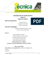 Epoxidacion de Soya