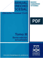 Mario Casarino Viterbo - Manual de Derecho Procesal - Tomo III