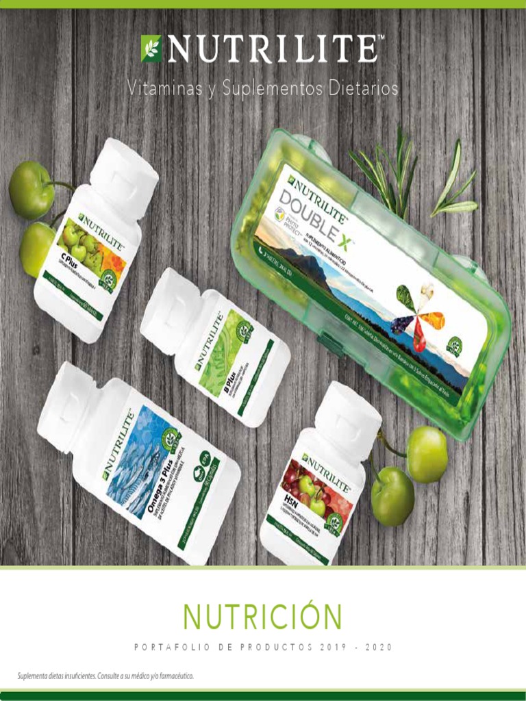 Double X Nutrilite | PDF | Nutrientes | Alimentos