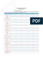 Site Selection Criteria Worksheet PDF