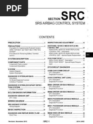 Src Airbag Seat Belt