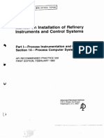 API 550 - Section 14 - Process Computer Systems