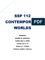SSP 112 Contemporary Worlds