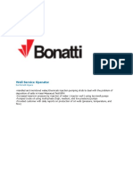 Well Service Operator: Eurl Bonatti Algeria