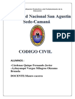 Presentar Al Profe ... Codigo Civil