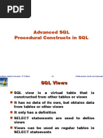 Advanced SQL and PL-SQL