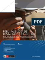 Perú: País Líder de Los Metales Del Futuro: Estadístico