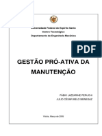 Gestão Pró-ativa da Manutenção