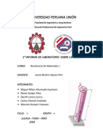 Informe de Torsión