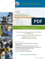 Plant Engineering: Advanced Diploma of