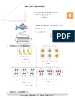 16 Noción de Multiplicación Segundo de Primaria
