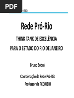 Bruno Sobral - Rede Pró-Rio - Apresentação Institucional
