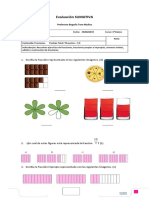 EVALUCIÓN Sumativa MATEMÁTICA