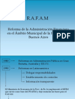 R.A.F.A.M: Reforma de La Administración Financiera en El Ámbito Municipal de La Provincia de Buenos Aires