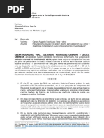 Recusación fiscales Palacio de Justicia