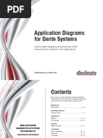 Dante Audio System Application Diagrams-Audinate May 2018