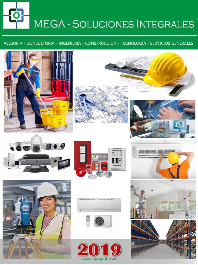 Brochure Mega Soluciones Integrales | PDF | Lima | Topografía