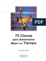 Claves para Administrar Mejor su Tiempo - Jose Maria Vicedo.pdf