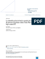 Closed Loop Identification of A First Order Plus Dead Time Proces - En.es