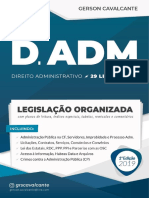 Direito Administrativo - 29 Legislacões - Legislação Organizada - VERSÃO DEMONSTRATIVA - 2019