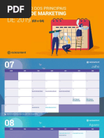 Calendário Dos Principais Evento de Marketing de 2019 (Q3 e Q4)