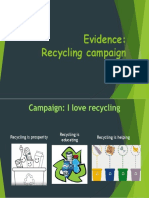  Evidence Recycling Campaign
