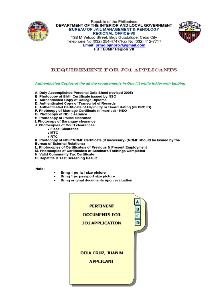 JO1 Application Requirements for 2025 | PDF
