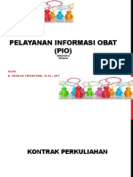 Pelayanan Informasi Obat (Pio) 1