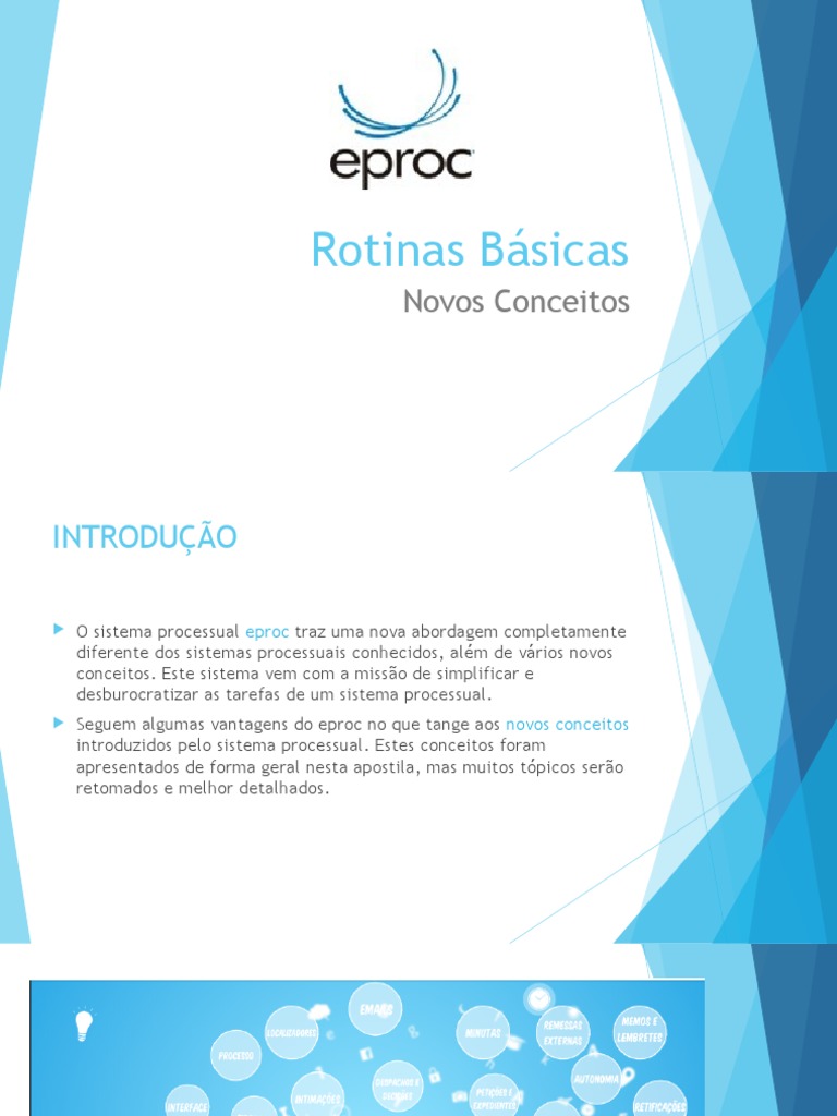 Eproc Manual | PDF | Sentença (jurídico) | Juiz