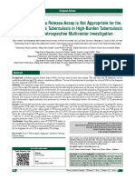 Igra Not Appropiate for Diagnosis TB