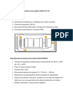 Características de La Cámara Termo Gráfica FLIR a 310 EX