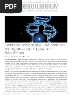 Cientistas Provam Que DNA Pode Ser Reprogramado