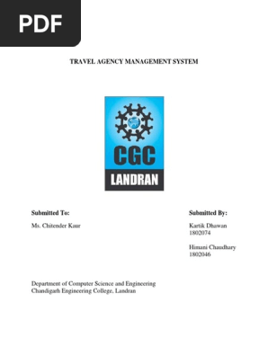Travel Agency Management System