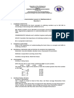 Demo Lesson Plan in Math 4