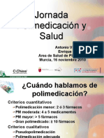 Polimedicación y Salud, Murcia 2010