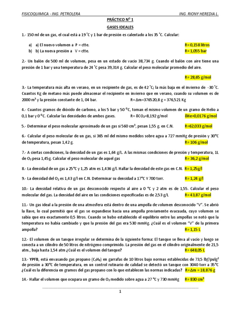 Practicos De Fisicoquimica Gases Combustion
