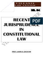 Latest Constitutional Law Cases