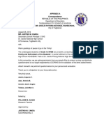 Appendix A Correspondence: Adalim, Edgardo P. Ayao, Antonio B. Omictin, Gelvin Angelo Taladua, Julia Mae A