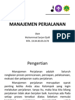 Manajemen Perjalanan