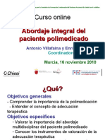 Presentacion Curso Online Polimedicados Murcia 2010
